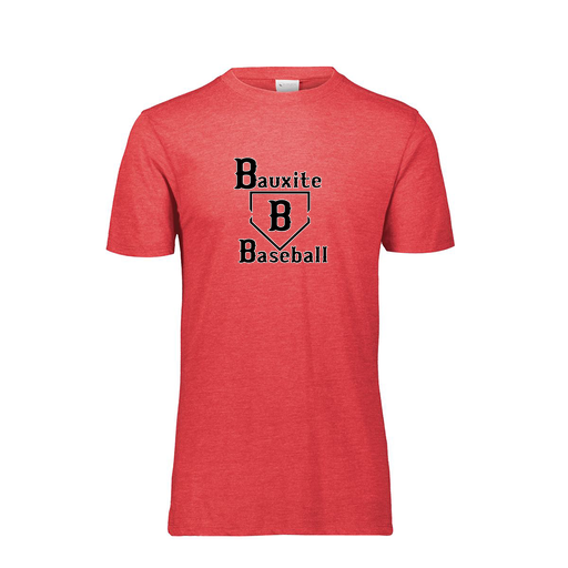 [FTSCUBRD-AS-LOGO1] Decker Men's Tri-Blend T-Shirt - Short Sleeve (Adult S, Red, Logo 1)