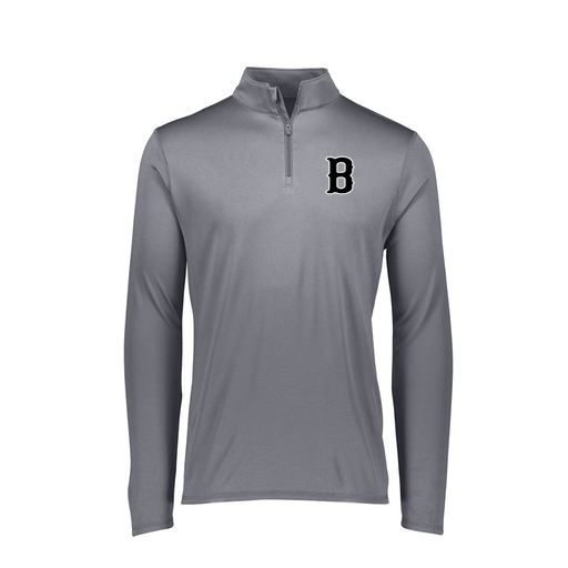 [FTLQFLGY-FAXS-LOGO2] Decker Women's Flex-Lite 1/4 Zip Shirt (Female Adult XS, Gray, Logo 2)
