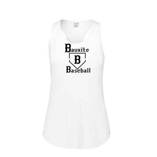 [3078.005.S-LOGO1] Ladies Tri Blend Tank Top (Female Adult S, White, Logo 1)