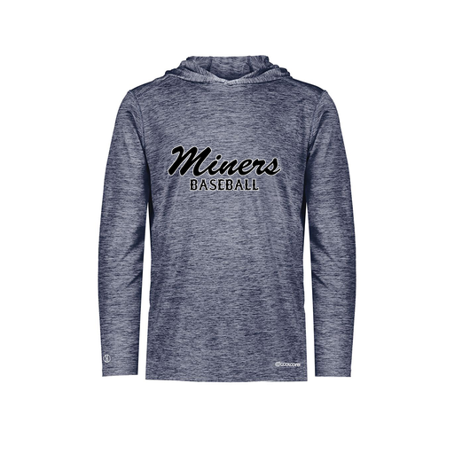 [CUS-DFW-CHGHOOD-PER-LSL-NVY-AS-LOGO3] Men's Charge Hoodie (Adult S, Navy, Logo 3)