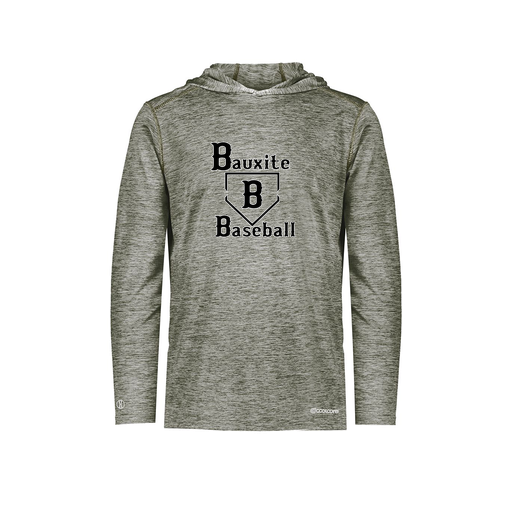 [FOLHCGGY-AS-LOGO1] Decker Men's Charge Hoodie (Adult S, Gray, Logo 1)