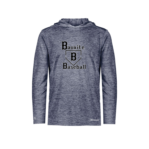 [FOLHCGNV-YS-LOGO1] Decker Youth Charge Hoodie (Youth S, Navy, Logo 1)