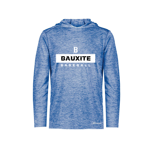 [FOLHCGRY-YS-LOGO3] Decker Youth Charge Hoodie (Youth S, Royal, Logo 3)