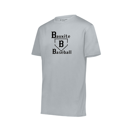 [222818.099.S-LOGO1] Men's Movement Dri Fit Shirt (Adult S, Silver, Logo 1)