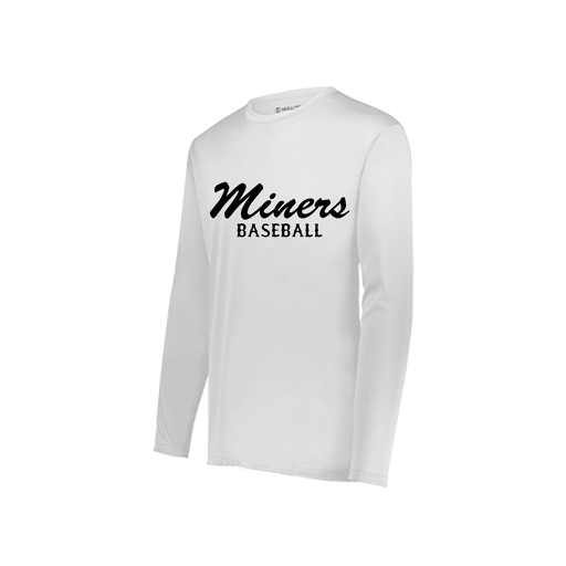 [222822.005.XS-LOGO3] Men's LS Smooth Sport Shirt (Adult XS, White, Logo 3)