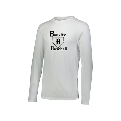 [3075.005.XS-LOGO1] Men's LS Ultra-blend T-Shirt (Adult XS, White, Logo 1)