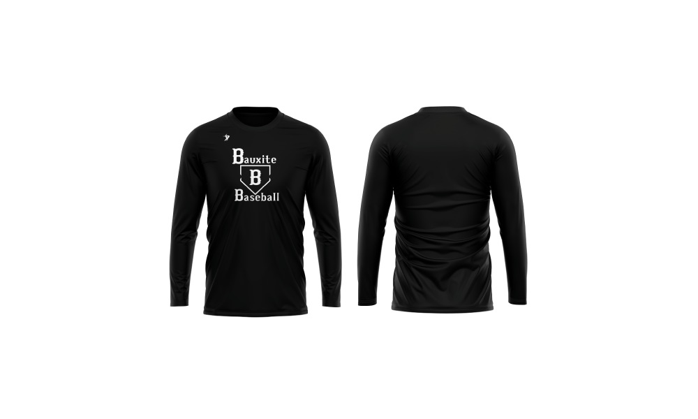 Bauxite High School - LSL Black Crew Neck